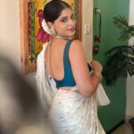 Shweta Mahadik Instagram - Onam pics❤️ Saree belt, neckpiece and earring by your very own #diychachi And don’t miss the cute banana leaf fridge magnet ❤️😍 #onamcelebration #sareelove #handmadecrafts