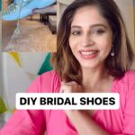 Shweta Mahadik Instagram - MADE THESE BRIDAL SHOES FOR A FRIEND!!😍😍 @khwabeeda_amruta @prasadjawade #diy #indianwedding #fashion #shwetamahadik #diychachi #fashionhacks #amrutadeshmukh