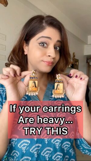 Shweta Mahadik Instagram - UPCYCLED jewellery!! 

#diy
#handmade
#jewelry
#shwetamahadik 
#diychachi
#fashion
#diwali