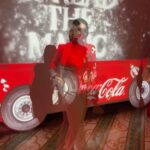 Shweta Mahadik Instagram - Fun night with @cocacola_india x @cosmoindia x @fetch_india Outfit: @shwetmahadik Bag: @shwetmahadik #spreadthemagic