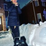 Simi Chahal Instagram - Do you want to build a snowman ?? ⛄️ #mandatory posing sesh 😅❄️ #snow #posing #canada #fun #fam
