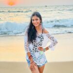 Somalin Parida Instagram - 🏝️ 🌊❤️ Candolim Beach, Goa