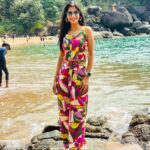 Somalin Parida Instagram - Much needed Sea time 🕰️🌊 Butterfly Beach, South Goa