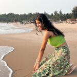 Somalin Parida Instagram - Banjara ✨💚 Patnem Beach