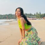 Somalin Parida Instagram - Banjara ✨💚 Patnem Beach