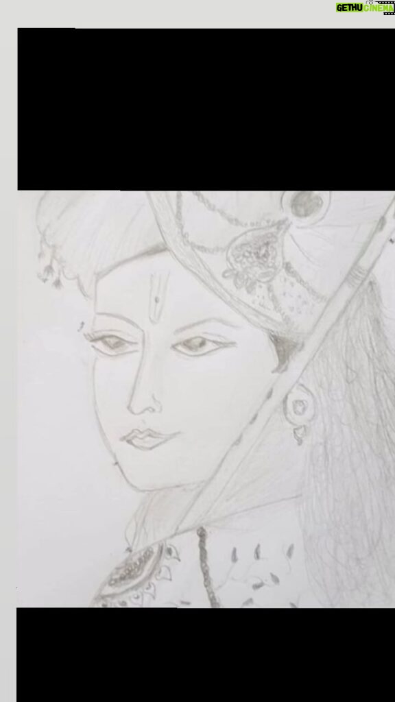 Sonalika Joshi Instagram - My sketches💕….insta made &suggested this reel 😃.so posted it