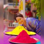 Sonalika Joshi Instagram - Happy Holi to All of You 💐🤗🌈. . . Photos credit @mr.dharam555 . Thank you Dharma for lovely photos 🤗