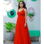 Sonia Singh Instagram - 🌶️ Wearing: @elegant_threads_by_salma ❤️ Makeup : @poorna_mua_aesthetic Clickzz: @busyshutterbugs