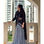 Sonia Singh Instagram - 🖤 Costume courtesy: @shilpacouture