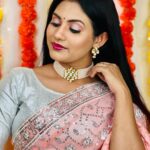 Sradha Panigrahi Instagram - Comment down your favourite pic 💗 . . @subhrajitmusic @kuldeep_pattanaik @amaramuzik . #sradhapanigrahi #sareelove #odiaactress