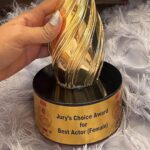 Sradha Panigrahi Instagram - Yes . ❤️ Best Actress for #khusirachhunka in jury’s Choice. Thank you ! 🙏🙏 . #sradhapanigrahi #zssa #zssa2023 #zeesarthaktv