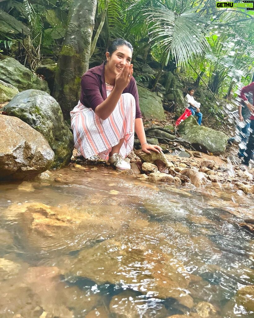 Sree Nithi Instagram - 📍Kallar meenmutty waterfall🌿 Meenmutty Waterfalls, Trivandrum