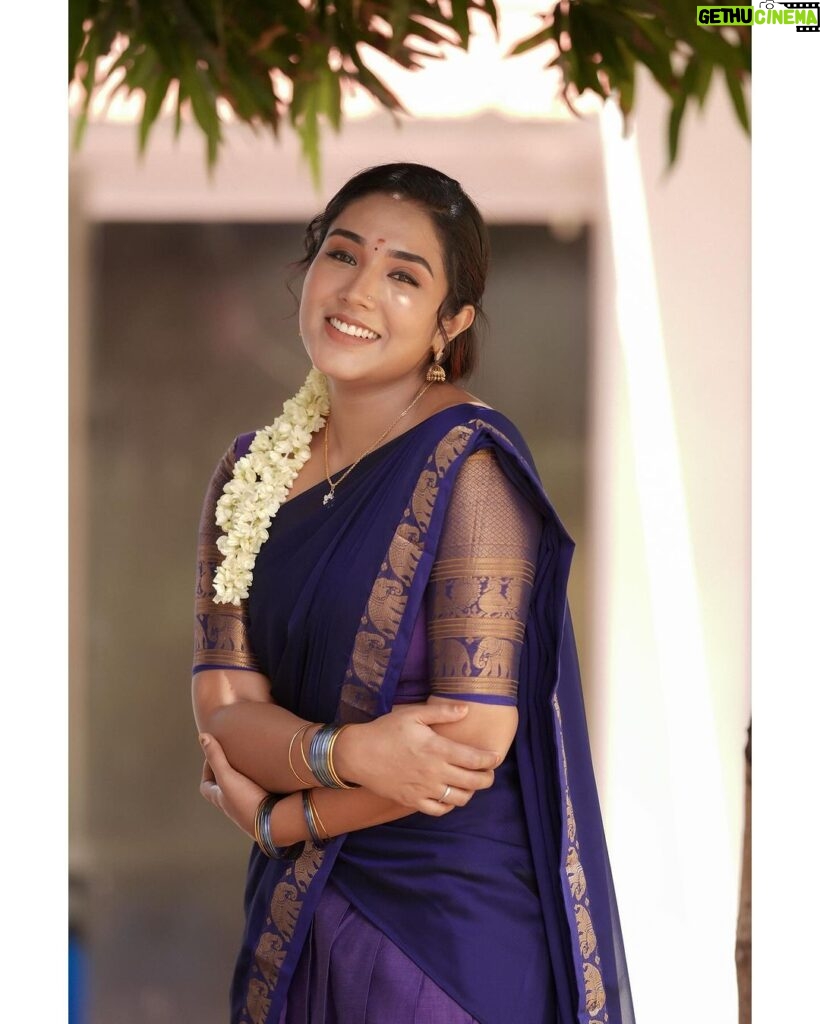 Sree Nithi Instagram - 🪻 Costume : @ivalinmabia Mua : @jeevithamakeupartistry Photographer : @camerasenthil Shoot organized by : @rrajeshananda