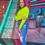Sree Nithi Instagram - #takkartakkar 💚 Hairstyle @lashesbydivi 💚 EVP Film City