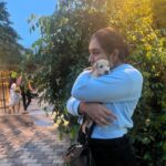Sree Nithi Instagram - Nothing beats snuggling up with my furry best friend 🐾