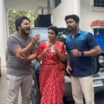 Sridevi Ashok Instagram - Thoothuvom🤦🏻🤦🏻🤦🏻 combo❤️❤️ @karthik_sasidharan_official @actor_varun_udhai_ Vc @s_i_shanmugavel #srideviashok #ponni #vijaytelevision Chennai, India