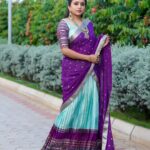 Suma Kanakala Instagram - Smile big, laugh often, and enjoy the little things 💜 Styled by @stylebyannapurna Collaboration with Outfit @varahi_artstudio Jewellery @alluringaccessories.a2 Makeup @emraanartistry Hair @thrinath_nambara_ Photography @valmikiramuphotography #sumakanakala #suma #anchorsuma #anchorsumakanakala #kanakalasuma #saturday #sumaadda #saturdayvibes