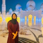 Tamanna Vyas Instagram - Magical All Around ✨ #grandmosqueabudhabi #grandmosque #mosque #abudhabi #uae #abudhabiculture #abudhabilife #odisha #odiagirl #dubai #travel #traveluae #travelphotography #places #destination #touristattractions #visitplaces #travelgirl #tamanna #actress #tamannavyas Abu Dhabi Grand Mosque