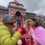 Tamanna Vyas Instagram - Badrinath Dham 🙏🏻 #badrinath #badrinathtemple🙏 #badrinathdham #chardham #kedarnath_badrinath #uttarakhand #travel #travelreels #reels #tamanna #tamannavyas