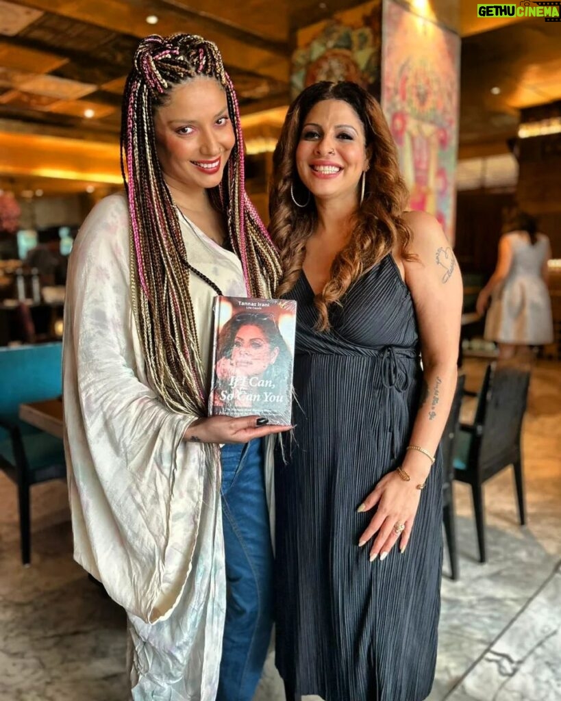 Tannaz Irani Instagram - To this absolute powerhouse of a firecracker woman @tannazirani_ THANK YOU FOR YOUR WARRIOR GODDESS STRENGTH & LIGHT !!!!!! And for empowering us allllll 💥 Congratulations on your inspiring book release , I can't wait to dig in. More & more power to you & thank you for just being YOU 🫡 GO BUY HER BOOK PEOPLE. It is truly an inspiration 🙏 ✨️ 🙌