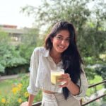 Tanvi Malhara Instagram - All this Matcha better solve all of my life problems! #matcha #matchababy #tanvimalhara Ahmedabad, India