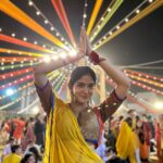 Tanvi Malhara Instagram - Best time of the year has just begun❤️💃🏻 #Navrati2023 Ahmedabad, India