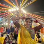 Tanvi Malhara Instagram - Best time of the year has just begun❤️💃🏻 #Navrati2023 Ahmedabad, India