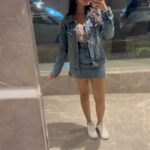 Tanvi Malhara Instagram - Lowkey obsessed with taking mirror selfies❤️✨ #fitcheck #ootd #mirrorselfies #tanvimalhara