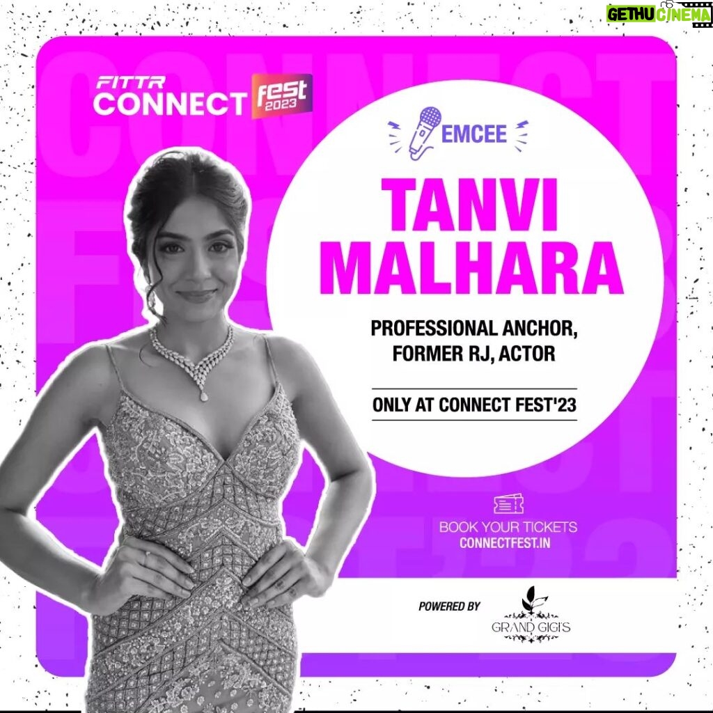 Tanvi Malhara Instagram - Meet the amazing & cheerful hosts of Connect Fest'23! Tanvi Malhara: An actor, Miss Multinational India 2019, a former RJ and a professional host. You may have spotted her in the Colors TV series Muskuraane Ki Vajah Tum Ho! Lipsa Panda: a former Radio Jockey at 93.5 Red FM, she's shared the mic with stars like Sunil Shetty, Disha Patani, Sonu Sood, Sonu Nigam, and Urvashi Rautela! Let these incredible ladies turn Connect Fest'23 into an unforgettable experience filled with positive vibes! So, what are you waiting for? Book your tickets now! #connectfest #connectfest2023 #connectfest23 #fitnessfest #fitnessfestival #fittr #fitnesscommunity #Goa #Goafest #goafestival #exploremore #explorepage #discover