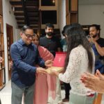 Tanvi Ram Instagram - Sharing some of my happy memories from my birthday :) Every year my birthday gets better and I can't thank enough to each and everyone who made this day a special one by wishing me:) And biggg warmmm huggggsss to my family and friends for travelling miles to be with me♥️ Definitely another best birthday ☺️☺️🤗♥️ @sandhya_kp_ @sulthana.razak @athmiyainsta @elsamma_johnson_ 🤗🤗🤗♥️♥️♥️😍😍😍😘😘😘 Team abhilasham for celebrating my birthday😁 This is my first birthday in malayalam set and this is going to be my lifetime memory♥️ @shamzuzayba @sajadkaakku @salman_skm @sams.o.n @nishadalikkal And my very own family♥️ @sangeethram #fromthehappiestsoul♥️ #thankyou #Ifeelvalued #ifeelcomplete Mukkam, Calicut