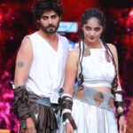 Tejaswini Gowda Instagram - #neethoneadance #starmaa #dancechallenge mukkabula dance Maualuga undadu amma.....@rishika_poddar @govind.kotap