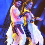 Tejaswini Gowda Instagram - #neethoneadance #starmaa #dancechallenge mukkabula dance Maualuga undadu amma.....@rishika_poddar @govind.kotap