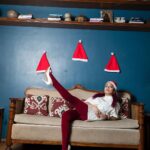 Tina Datta Instagram - It’s the Christmas time… Wear your caps, keep the socks, remember SANTA is coming… 🌲❤️ . . . #christmas #christmastime #santaclaus #santaiscoming #tinadatta