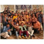 Tunisha Sharma Instagram - AND ITS A WRAP! Thank you so much everyone for all the love and support, without you we are nothing! I am going to miss each and every person in this picture! Beautiful set, amazing crew and cast members which are like family now🌹 #Herogayabmodeon taught me a lot both as an actor and as a human being and im so grateful that i was a part of this incredible show! The light dada’s, spot dada, makeup and hair team, the camera team, direction team, production team, the cast members and every person who was a part of this show, they all are so talented and amazing! The beautiful family of #herogayabmodeon, including the two pets of our set! They are not in this picture but we all are going to miss them too! Cheers to everyone 🥂 Jald hi phir milenge dosto…✨