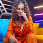 Tunisha Sharma Instagram - #indiangameshow 🧡 #stayTuned✨