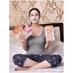 Tunisha Sharma Instagram - Guilt free indulgence for my skin!🤗 These organic face-masks give me a softer, fairer and a glowing skin, plus I get brownie points for supporting CRUELTY-FREE & ECO-FRIENDLY choices.😍 If you agree and support the choices, do follow @ikkai.beauty👈😊 • • #ikkai #ikkaibeauty #organicskincare #ikkaiorganics #facesouffles #facemasks #facescrubs