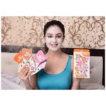 Tunisha Sharma Instagram - Guilt free indulgence for my skin!🤗 These organic face-masks give me a softer, fairer and a glowing skin, plus I get brownie points for supporting CRUELTY-FREE & ECO-FRIENDLY choices.😍 If you agree and support the choices, do follow @ikkai.beauty👈😊 • • #ikkai #ikkaibeauty #organicskincare #ikkaiorganics #facesouffles #facemasks #facescrubs