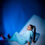 Ushasi Ray Instagram - 💙🧊❄️🩵 📸 @imsayandey 👗 @style_by_madhab 💄💇‍♀️ @baban.islam.54 Kolkata