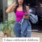 Ushasi Ray Instagram - Actress @ushasi celebrated #childrensday with the kids at @soultheskylounge today. #ushasi #kids #TOSpotted