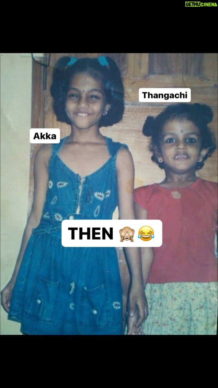 Vaishali Thaniga Instagram - Sister’s for life ❤️ look at the transition me and my sister then 2000 vs now 2023 😬❤️ time flies so fast 😍 #instareels #reelsvideo #transition #then #now #trending #trendingreels #trendingaudio #instadaily #instalove #sisters #sisterhood #sistersquad #reelitfeelit #timeflies #hapoymorning #morning #positivevibes #positivity #instamood #instalove #reelsindia #reelviral #videos #actress #blogger #style #fashionstyle #photogram #reelinstagram