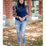 Vaishali Thaniga Instagram - Nothing shakes the smiling heart.”✨️#actress #serialactress#tamilcinema#suntv . . . . Pc:@abrahamfrancis21