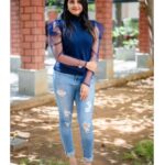 Vaishali Thaniga Instagram - Nothing shakes the smiling heart.”✨️#actress #serialactress#tamilcinema#suntv . . . . Pc:@abrahamfrancis21