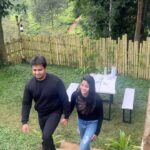 Vaishali Thaniga Instagram - Beautiful place @vaayo_bubbles 😍 Take me back on vacation again @sathya.dev 😜😬 The climate , nature and pleasant breeze surrounded by tea plantations everything was completely a bliss 😍 Nature at its best !! And in the middle they have this wonderful bubble glamp 😍 stay and food everything was good we enjoyed our stay ❤️ Wayanad, India