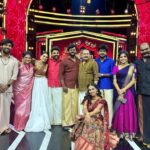 Vaishali Thaniga Instagram - #AlaparaKelappurom with Anandha Raagam family 🤍 “Vinayagar Chathurthi” Special Show Tomo at 8am only on @suntv 💯💥 Don’t miss it ! Styling : @oshinanil @varshonit 💯 #happyganeshchaturthi #happyvinayagarchathurthi #vinayagarchathurthi #anandharaagam #aswathchandrasekar #vjaswath #anusha #anushaprathap #suntv #specialshow Sun Direct Tv Pvt Ltd