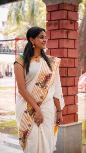 Vaishali Thaniga Instagram - ✨🌟✨🌟✨ 
Namalum Onam festive Apo reel panala epadiii Adhan panitaen 😬#lategram happy Onam ❤️✨

Jewellery @kabijewellery 

#onam #onamcelebration #festive #celebration #latepost #instareels #reelsvideo #trendingreels #dance #dancereels #instalove