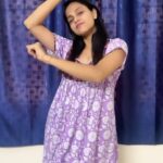 Vaishali Thaniga Instagram – Pure cotton nighties ! Can be customised according to your preference