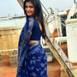 Vaishu Sundar Instagram - To find someone who will love you for no reason, and to shower that person with reasons, that is the ultimate happiness.” Saree : @gkc_tex