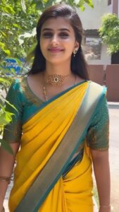 Vaishu Sundar Instagram - Saree : @lfab_creations