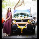 Veena Jagtap Instagram - A Smile Is Universal WELCOME ❤️❤️ New Addition to the Family,, My First Ever Car 🌹🤞 ( MADE IN INDIA 🇮🇳) Go Vocal For Local 🔥 #tatamotors #tatapunchcreativeamt 📸 @sevenvowstories ✌🏻 Pune, Maharashtra