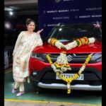 Veena Jagtap Instagram - First Follow Your Dream ,, Later Drive Your Dream💖 Congratulations Bhau & Vahini For the New Vehicle🌸🌸 पिंपरी चिंचवड - Pimpri Chinchwad City